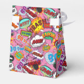 Ballotins Prêt à pop Baby shower rose Comic Book (Arrière)