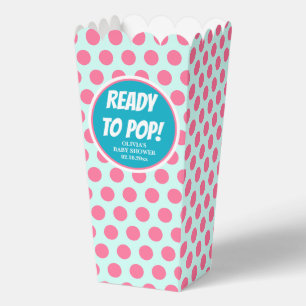 Ballotins Prêt pour pop Baby shower Popcorn
