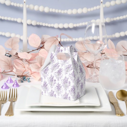 Ballotins Pretty Lavender Flowers Wedding (Mariage)