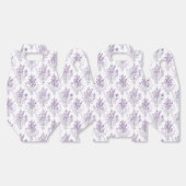 Ballotins Pretty Lavender Flowers Wedding (Déplié)