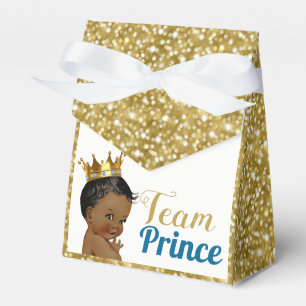 Ballotins Prince africain Gold Glitter Favor Tents d'équipe
