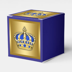 Ballotins Prince Bleu Royal et Or