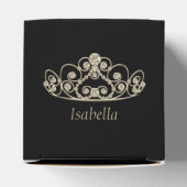 Ballotins Princess Birthday Design - Gold Tiara Crown (Haut)