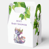 Ballotins Princess Dragon Florals Baby shower fille (Ouvert)