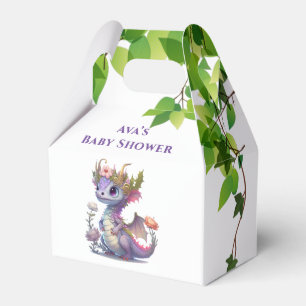 Ballotins Princess Dragon Florals Baby shower fille