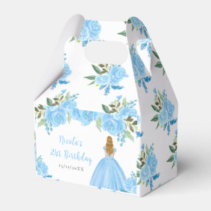 Ballotins Princesse aux Cheveux Blonds Fête d'Anniversaire F