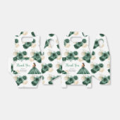 Ballotins Princesse en Robe Vert foncé Quinceanera Merci (Déplié)