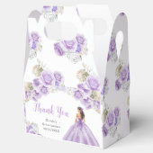 Ballotins Princesse en Robe violette Quinceanera Merci (Ouvert)