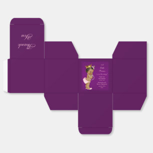 Ballotins Princesse ethnique personnalisée Baby shower Merci