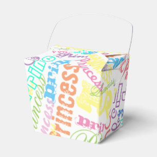 Ballotins Princesse Nom Personnalisé Couleurs Pastel Sherber
