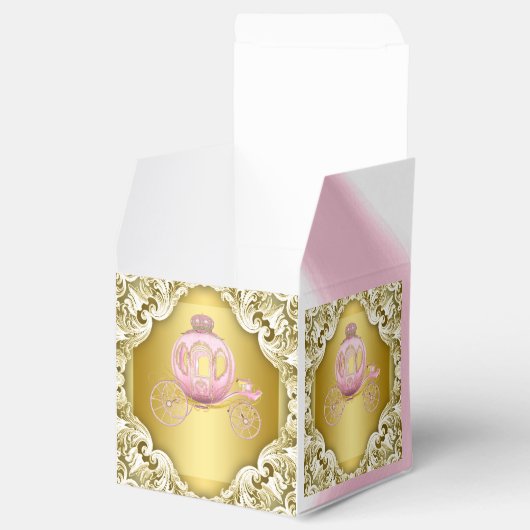 Ballotins Princesse rose et or (Ouvert)