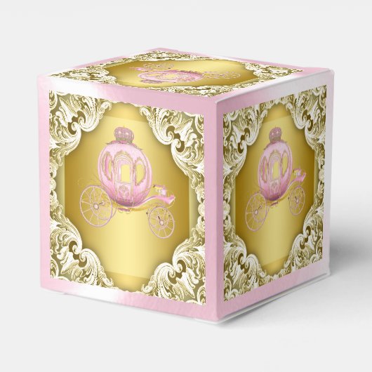 Ballotins Princesse rose et or (Arrière)