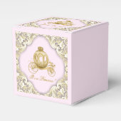 Ballotins Princesse rose et or (Verso)