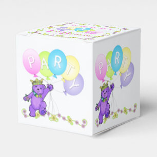 Ballotins Princesse Teddy Bear 7e fête d'anniversaire Custom