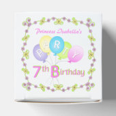 Ballotins Princesse Teddy Bear 7e fête d'anniversaire Custom (Haut)