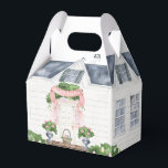 Ballotins Printemps | Bonne Pâques | Maison<br><div class="desc">Surprenez vos amis à la chasse aux oeufs de Pâques avec ce ballotin de la maison de printemps. Ce ballotin a une porte d'entrée aquarelle avec un panier de pâques sur le porche avant. L'arrière comporte quelques fenêtres ornées de roses d'escalades. Les couleurs utilisées sont le vert olive, le rose,...</div>