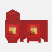 Ballotins Printemps chinois Ox Année 2021 Tent Ballotin (Déplié)