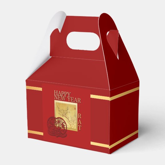 Ballotins Printemps chinois Rat Année 2020 Gable Ballotin (Arrière)