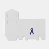 Ballotins Prise en charge du ruban bleu foncé (Déplié)