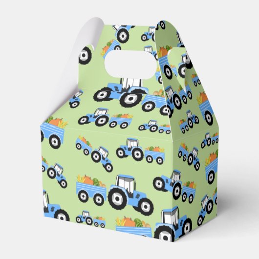 Ballotins Production de Camion Blue Tracteur (Verso)