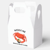 Ballotins Produits de la mer modernes accueil Crab rouge ram (Ouvert)