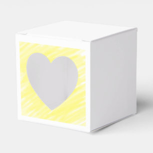 Ballotins publicité jaune pastel personnalisée couleur unie