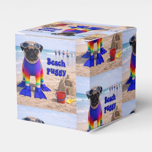 Ballotins Puggy de la plage (Verso)