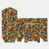 Ballotins Pumpkin, Squash Autumn Harvest Gift Box (Déplié)