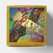 Ballotins Purim Esther Célébration Art foncé Imprimer (Haut)