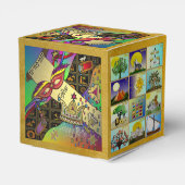 Ballotins Purim Esther Célébration Art foncé Imprimer (Arrière)