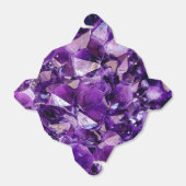 Ballotins Purple Amethyst Crystal Geode Gems Party Favoriser (Déplié)