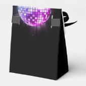 Ballotins Purple Birthday Party 70's Disco Ball Merci (Arrière)