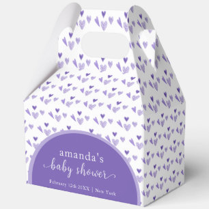 Ballotins Purple Boho Arch Sweetheat Valentine Baby shower