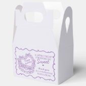 Ballotins Purple Bow Retro Coquette gâteau Coquette Annivers (Ouvrir)