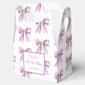 Ballotins Purple Coquette Bow fête d'anniversaire (Ouvert)