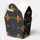 Ballotins Purple et Gold Fleurs De Lis (Ouvert)