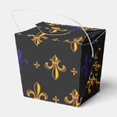 Ballotins Purple et Gold Fleurs De Lis (Arrière)