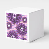 Ballotins Purple Floral Pattern Modern Abstract Flower Desig (Verso)
