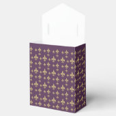 Ballotins Purple Gold Fleur de Lis (Ouvert)