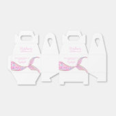 Ballotins Purple Mermaid Tail thème Anniversaire Ballotin (Déplié)