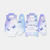 Ballotins Purple Papillon Eras Ballotin de fête d'anniversai (Déplié)