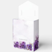 Ballotins Purple Watercolor Chrysanthemum Wedding  (Ouvrir)