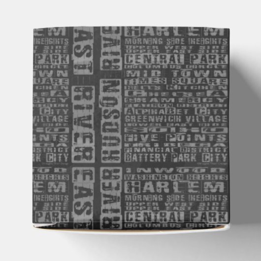 Ballotins Quartiers NYC Gris (Haut)