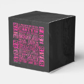 Ballotins Quartiers NYC Hot Rose (Arrière)