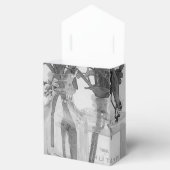 Ballotins Quatre Bouteilles Et Fleurs Blanches (Ouvert)