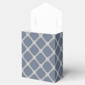 Ballotins Quatrefoil gris bleu (Ouvert)