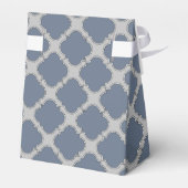 Ballotins Quatrefoil gris bleu (Arrière)