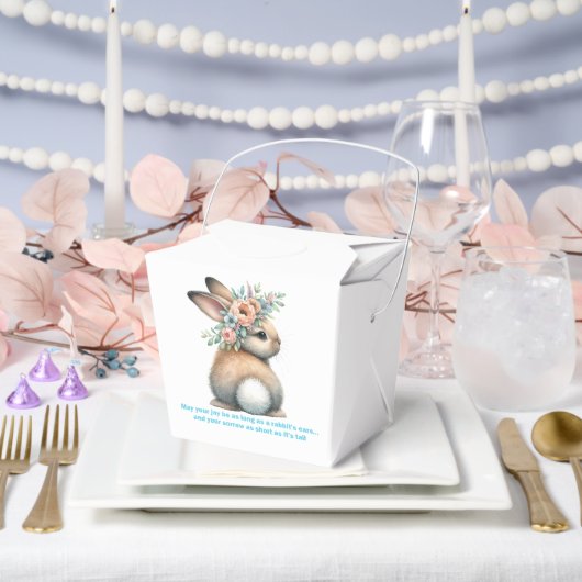 Ballotins Que votre joie soit aussi longue que les oreilles  (Mariage)