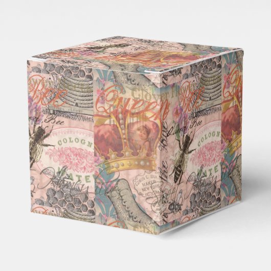 Ballotins Queen Bee Vintage magnifique collage (Verso)