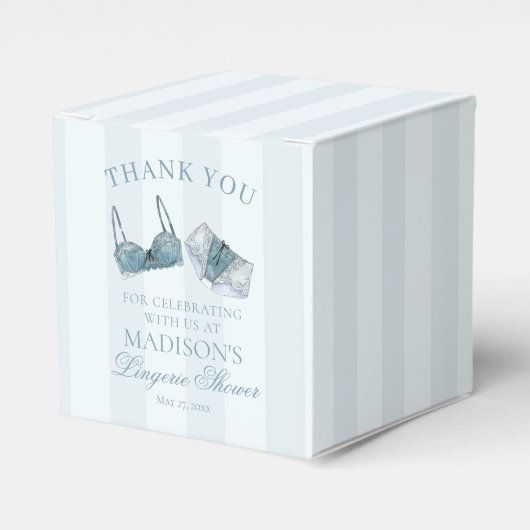 Ballotins Quelque Chose de Bleu Lingerie Douche Dessert de M (Verso)